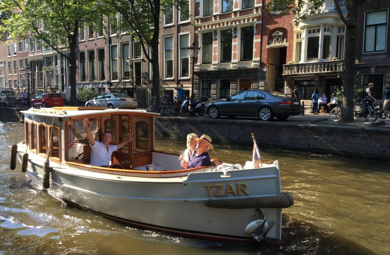 Tzar - Emblemático barco privado de Ámsterdam