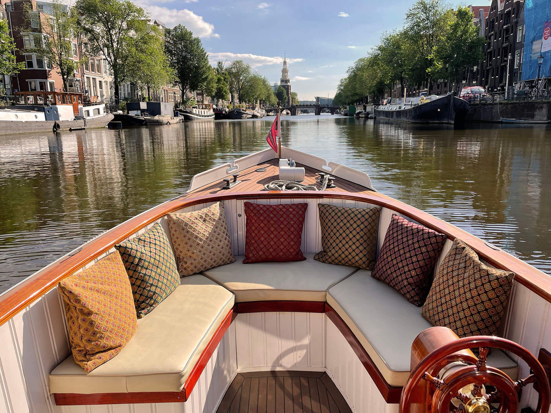 amsterdam kings day private boat tour