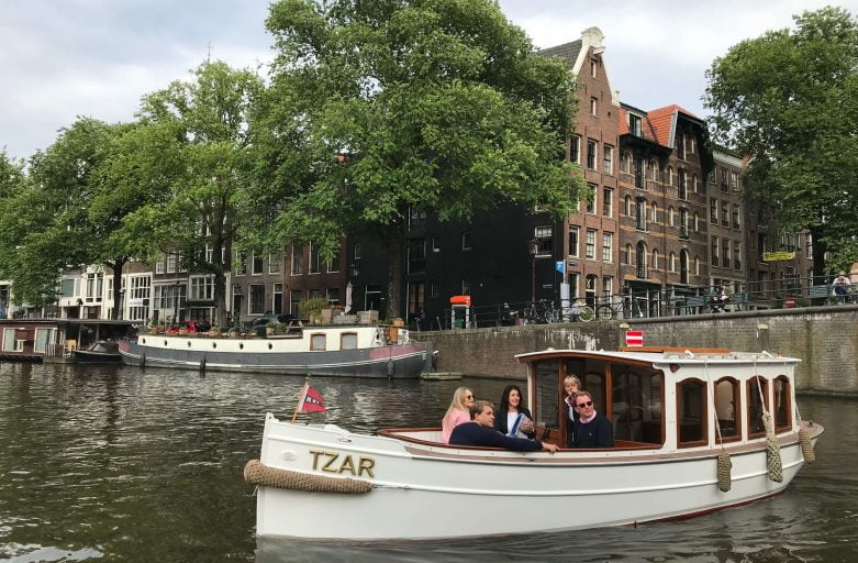 Best Water Taxis in Amsterdam private canal cruise in Amsterdam - Tzar