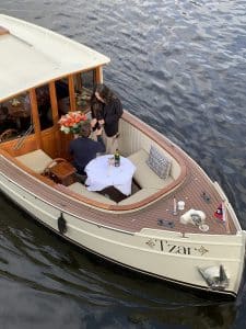 small boat tour amsterdam tzar- best time to visit in amsterdam