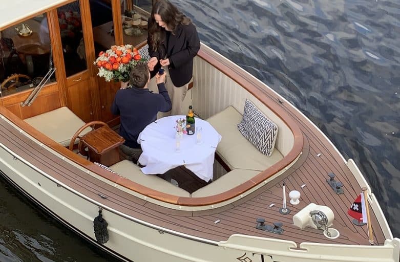 small boat tour amsterdam tzar- best time to visit in amsterdam