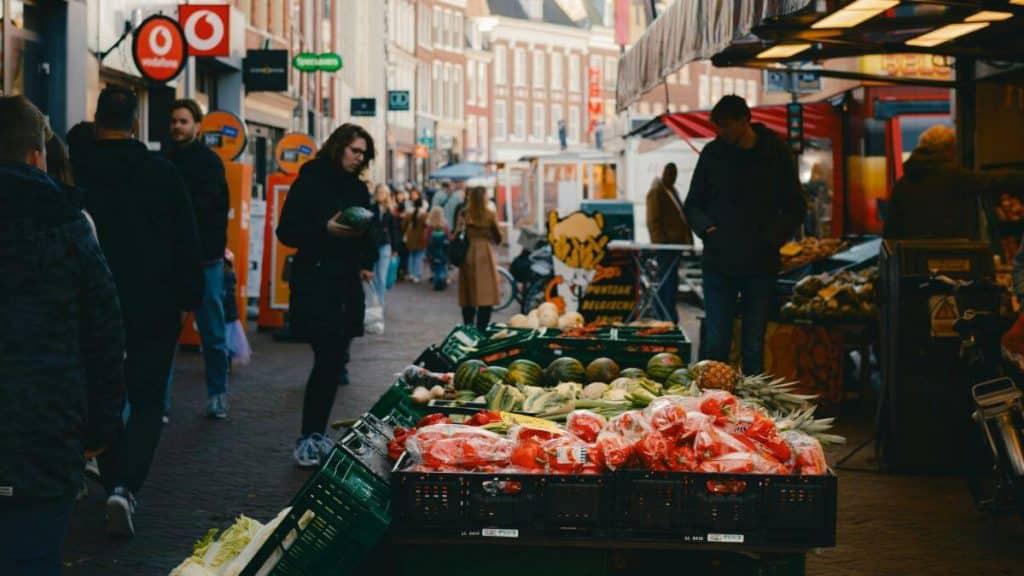Shopping in Amsterdam, Netherlands
