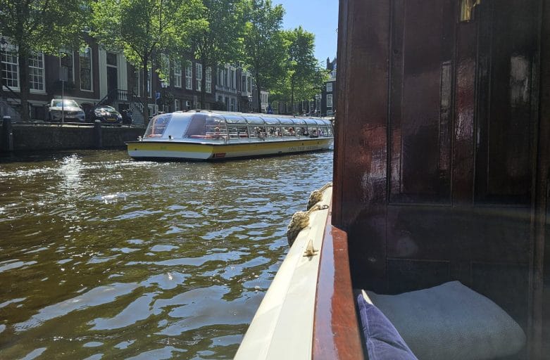 vista esterna della barca Ritz