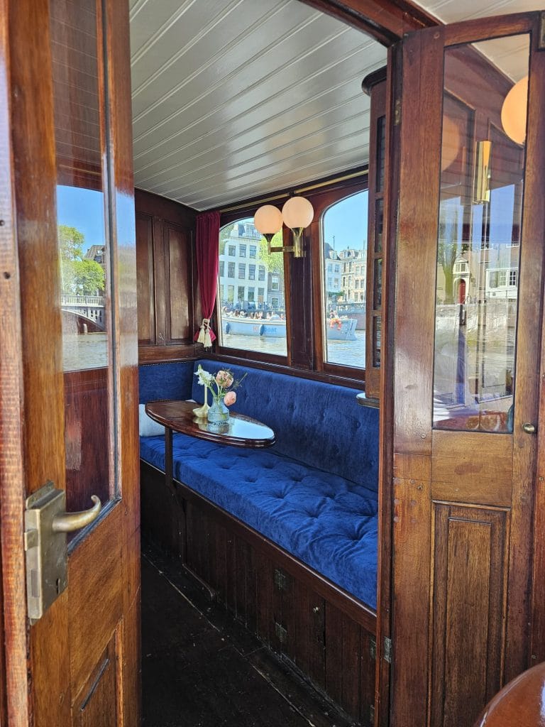 private dinner cruise amsterdam