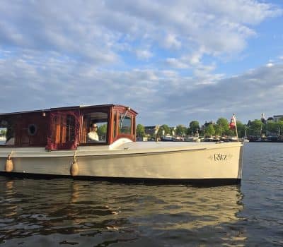 Ritz private boat exterior