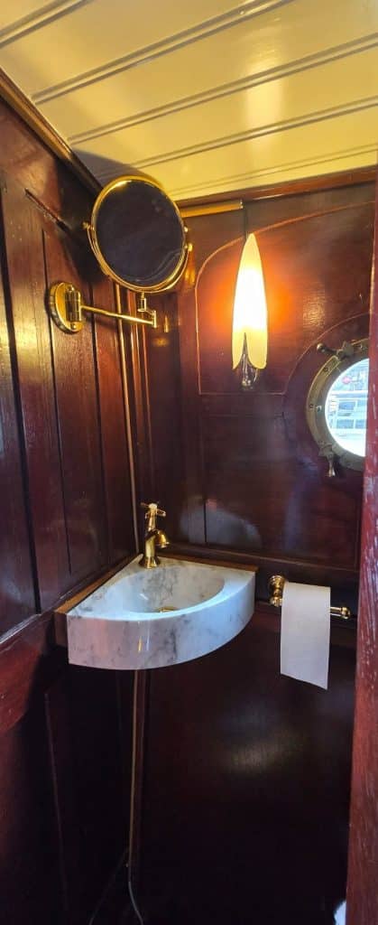 zaanse schans from amsterdam private boat restroom