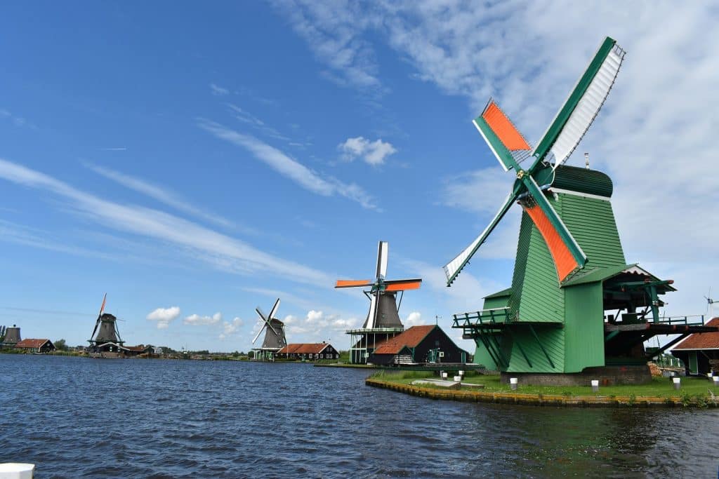 zaanse schans from amsterdam