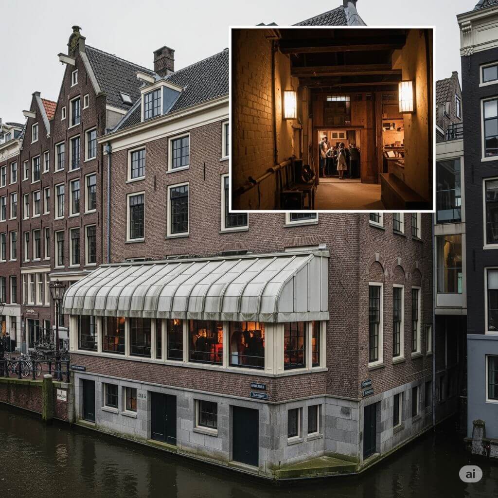 Anne Frank House in Amsterdam