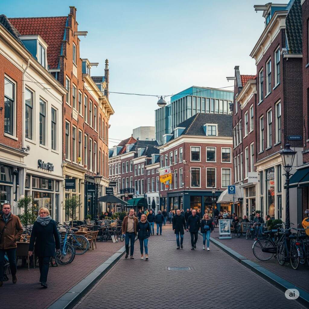 The City Center in the netherlands