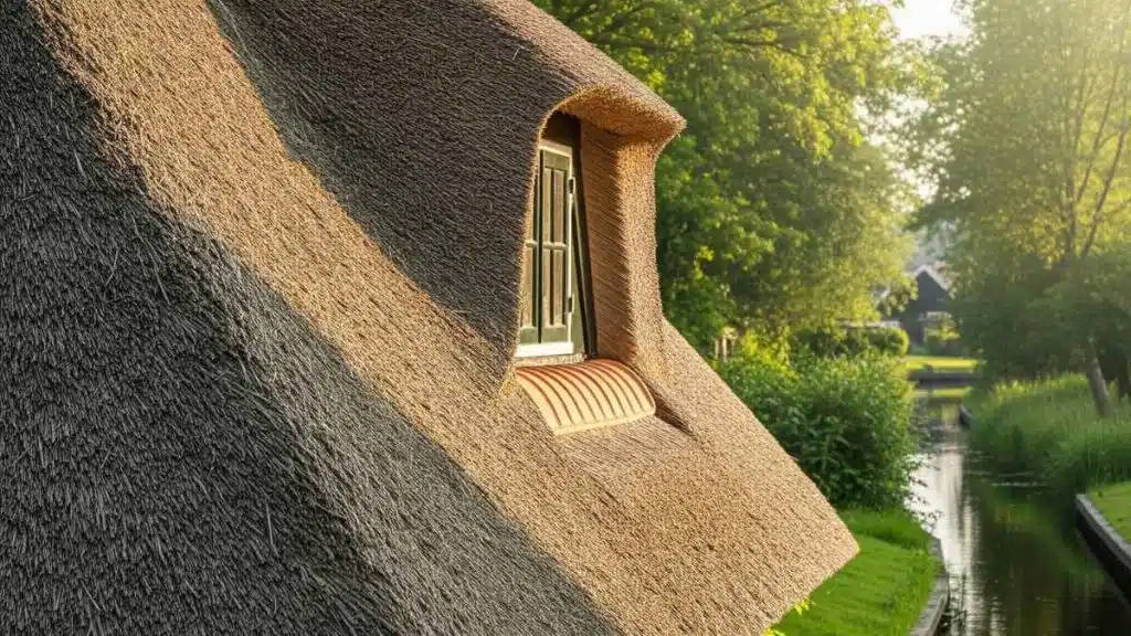 Giethoorn village in netherlands without roads