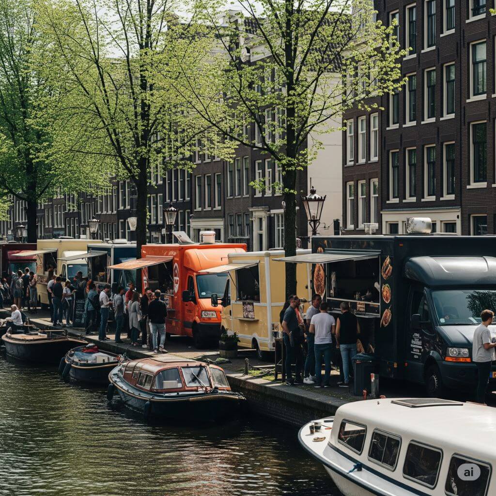 Food Trucks in Amsterdam