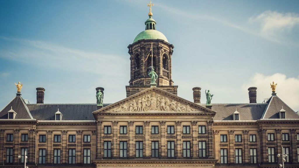The Royal Palace in the netherlands