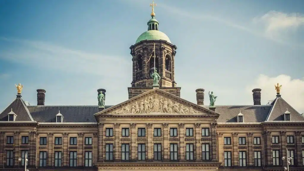 The Royal Palace in the netherlands