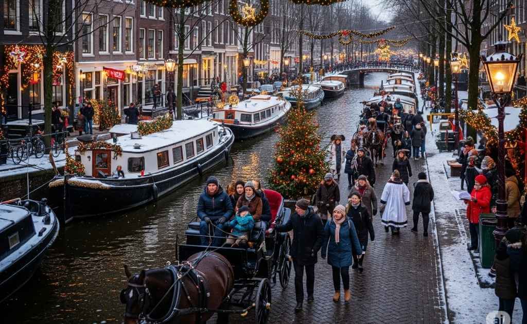 Amsterdam in January