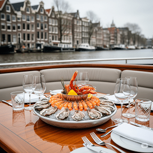 seafood private luxury cruise amsterdam