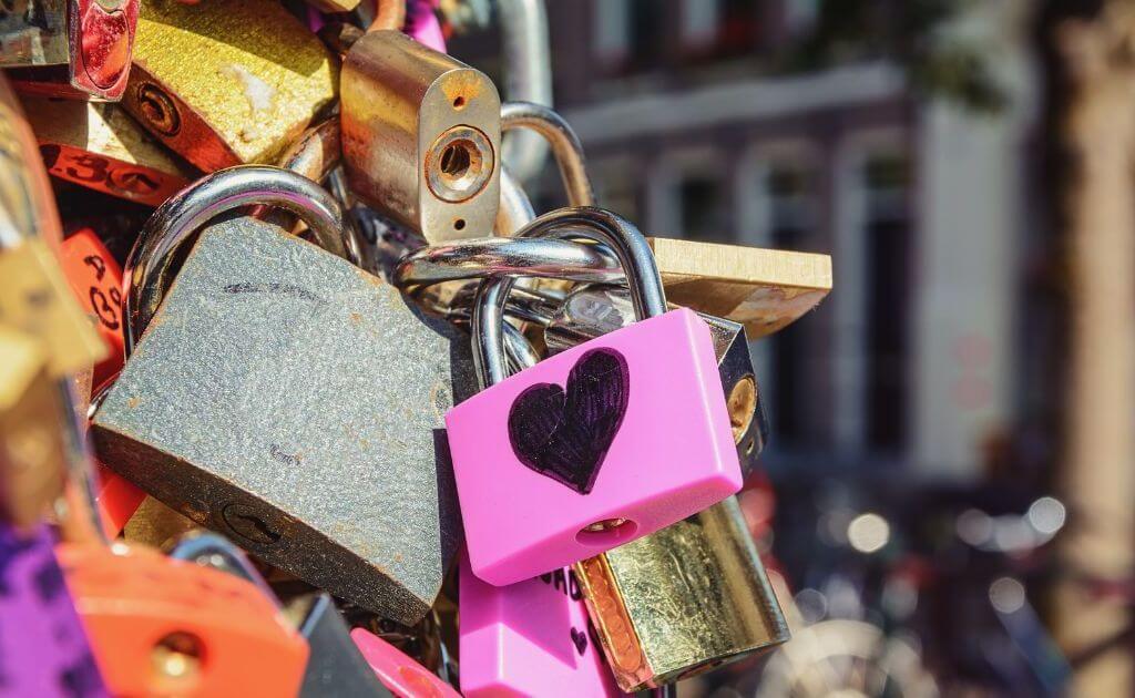 Amsterdam Love Lock Bridges