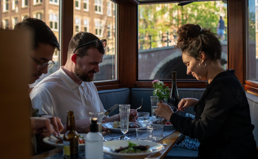 Crociera privata con colazione sui canali di Amsterdam