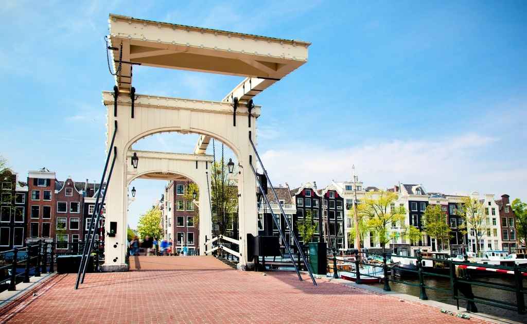 Narrow Bridge on the Amstel River