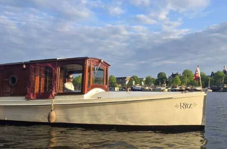 Ritz private boat Amsterdam