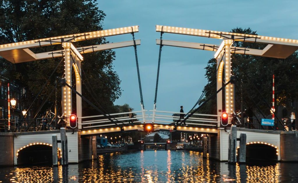 Magere Brug in Amsterdam