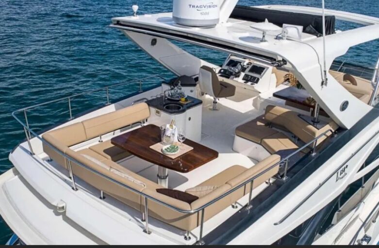 prestige 50 super yacht charter florida exterior