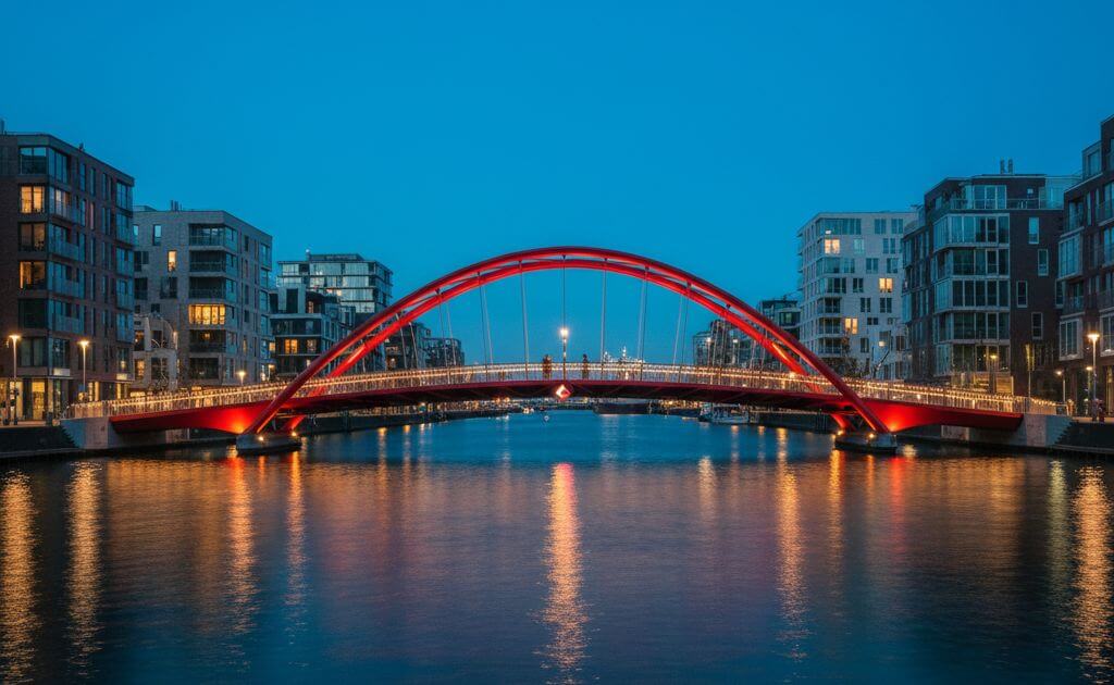 Python Bridge/ High Bridge in Amsterdam