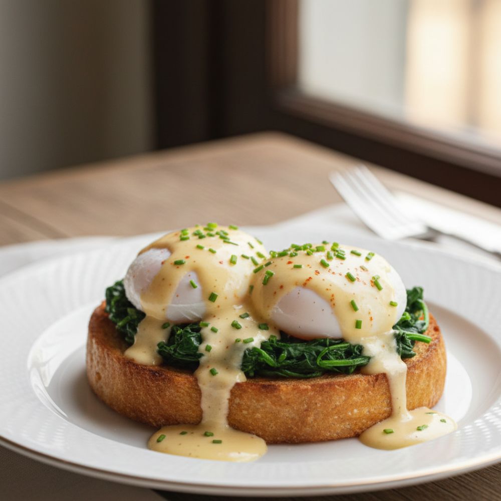 Egg Florentine - A Top Favorite Brunch Food"