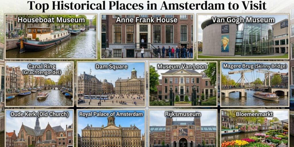 Top 10 Historical Places in Amsterdam to Visit